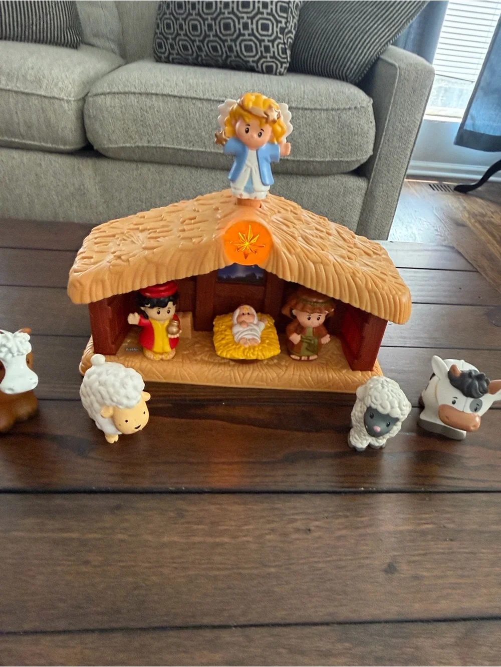 Fisher Price Little People Nativity Set Christmas Manger Scene Figures